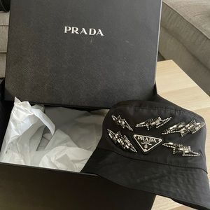 Prada Re Nylon Bucket Hat